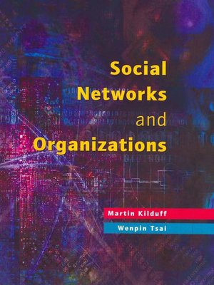 cover image of Social Networks and Organizations